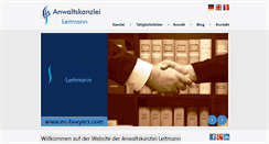 Desktop Screenshot of eu-lawyers.com